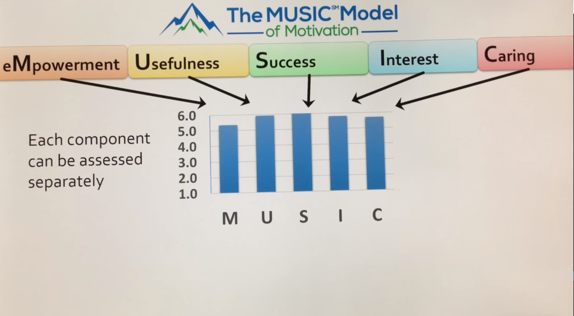 Assessing Students’ Motivation – MUSIC Model Of Motivation